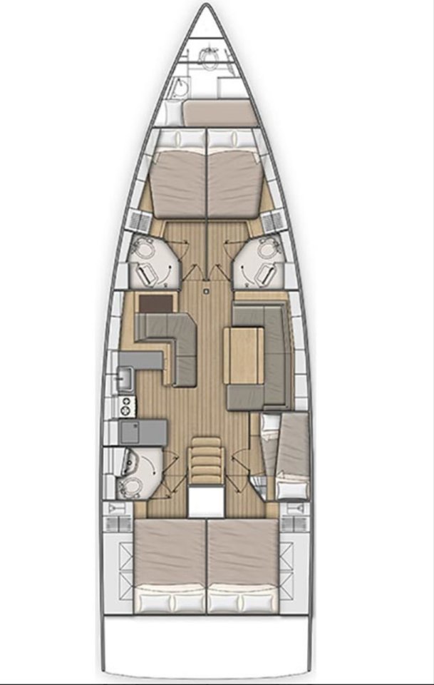 Oceanis 51.1 - 5 + 1 cab. — photo 2