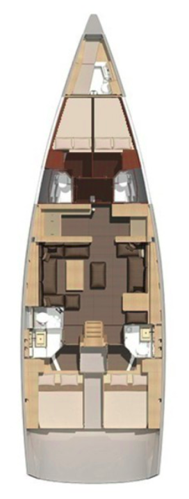 Dufour 560 GL - 4 + 1 cab. — photo 2