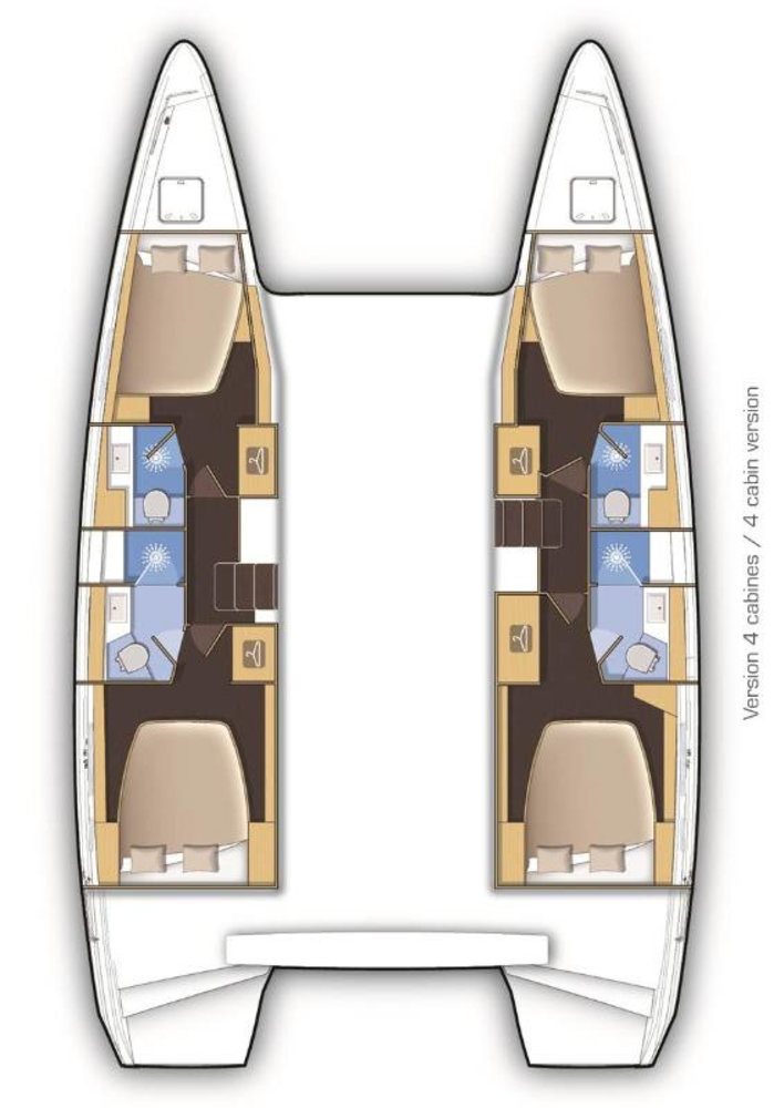 Lagoon 42 - 4 + 1 cab. — photo 2