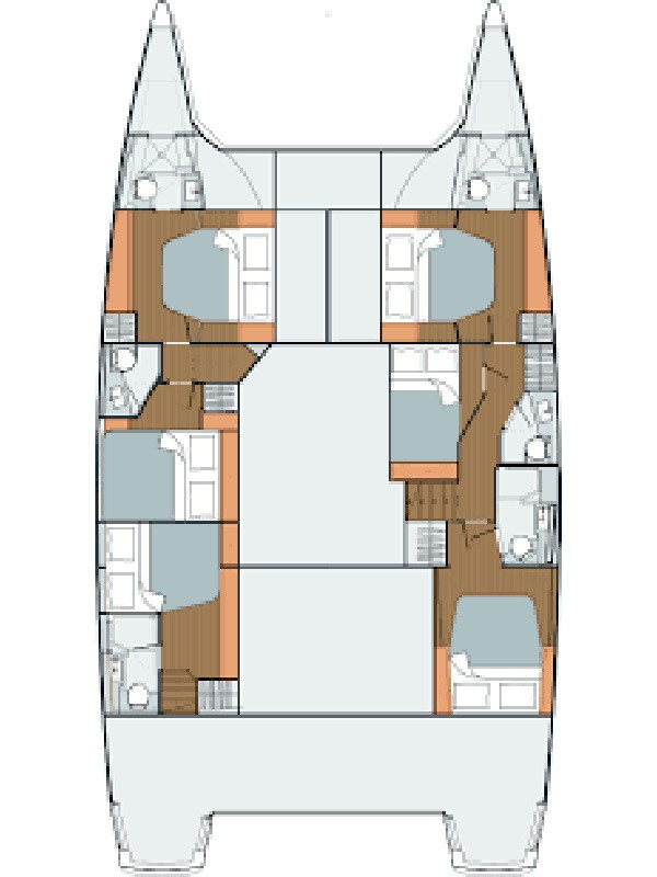 Fountaine Pajot Saba 50 - 6 + 1 cab. — photo 31