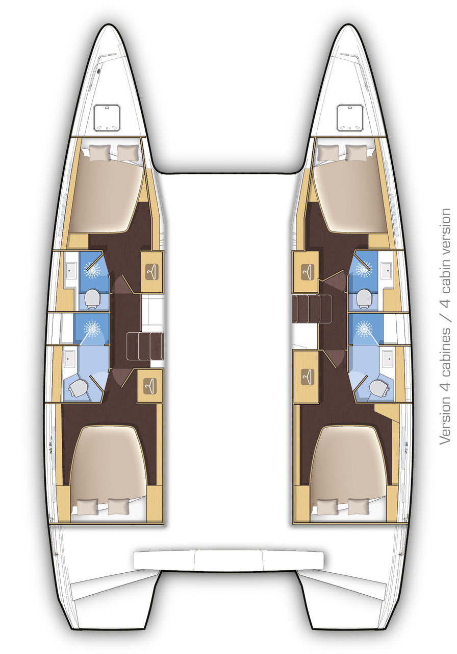Lagoon 42 - 4 + 2 cab. — photo 2
