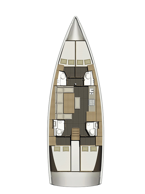 Dufour 460 GL — photo 2