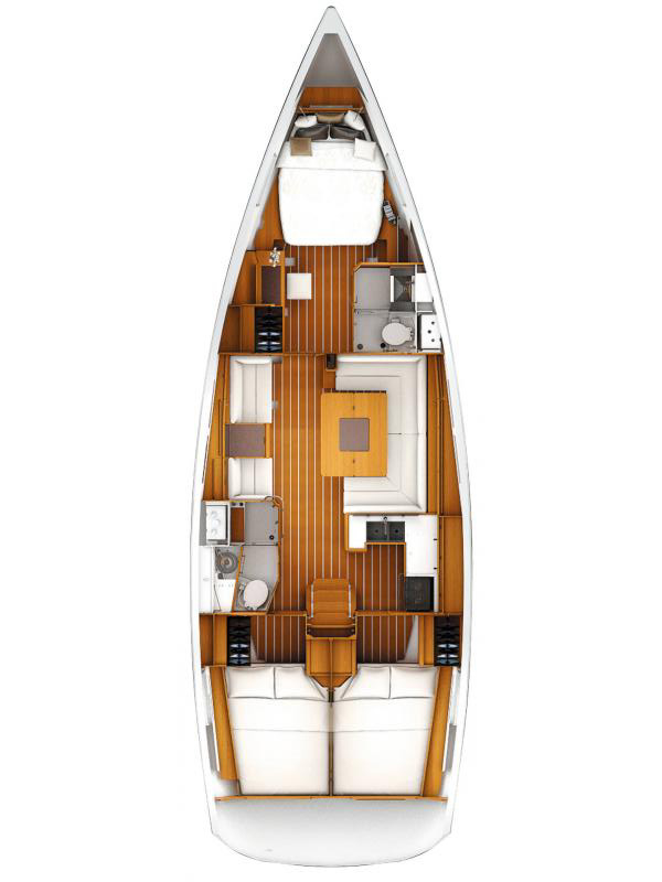 Sun Odyssey 449 - 3 cab. — photo 2
