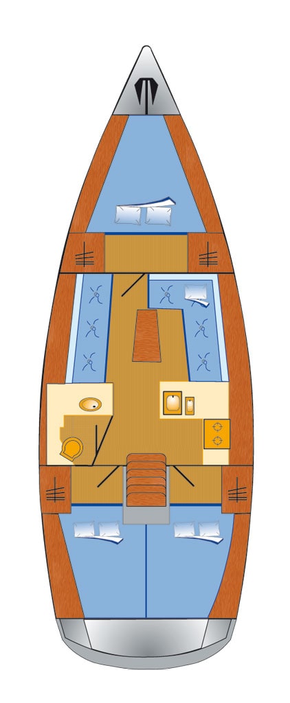 Bavaria Cruiser 37 - 3 cab. — photo 2