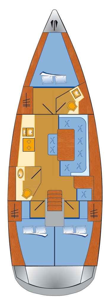 Bavaria Cruiser 41 - 3 cab. — photo 2