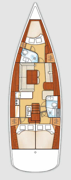 Oceanis 46 - 3 cab. — photo 2