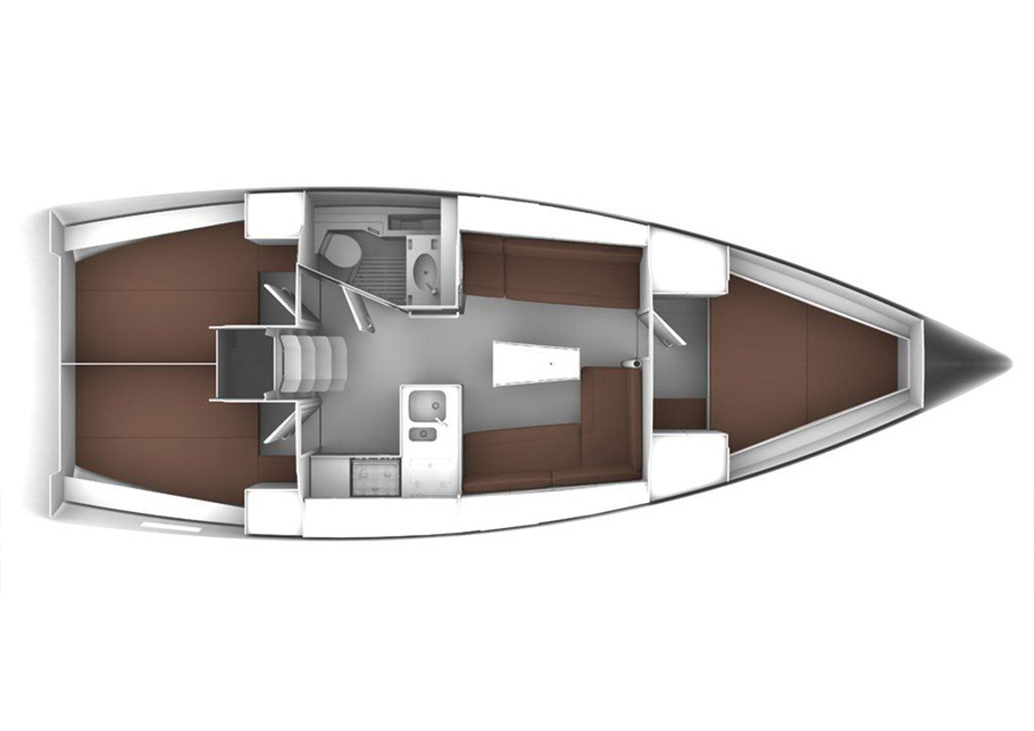 Bavaria Cruiser 37 - 3 cab. — photo 2