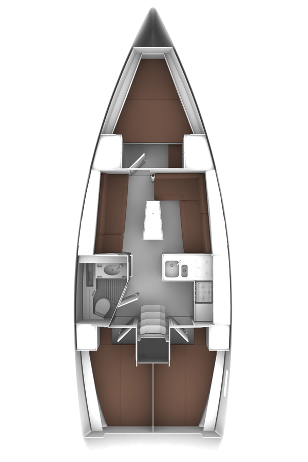 Bavaria Cruiser 37 - 3 cab. — photo 2