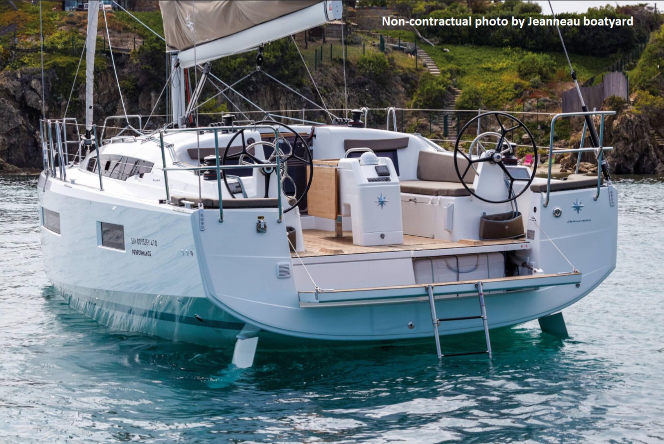 Sun Odyssey 410 - 3 cab. — photo 5