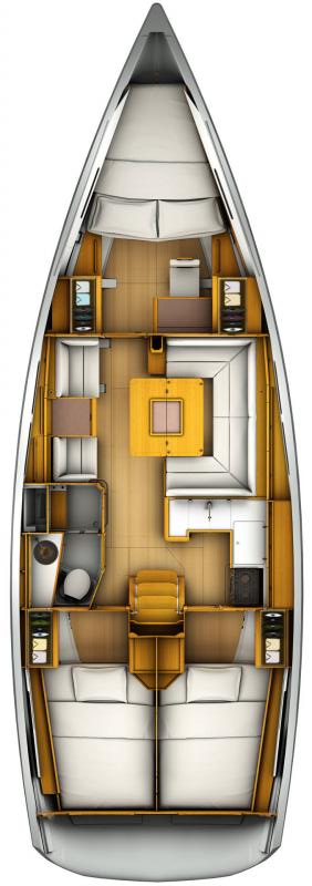 Sun Odyssey 419 - 3 cab. — photo 2