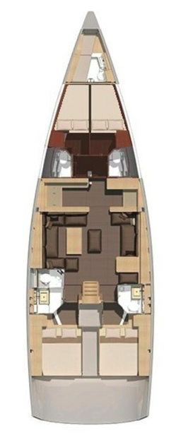 Dufour Exclusive 56 - 4 + 1 cab. — photo 31