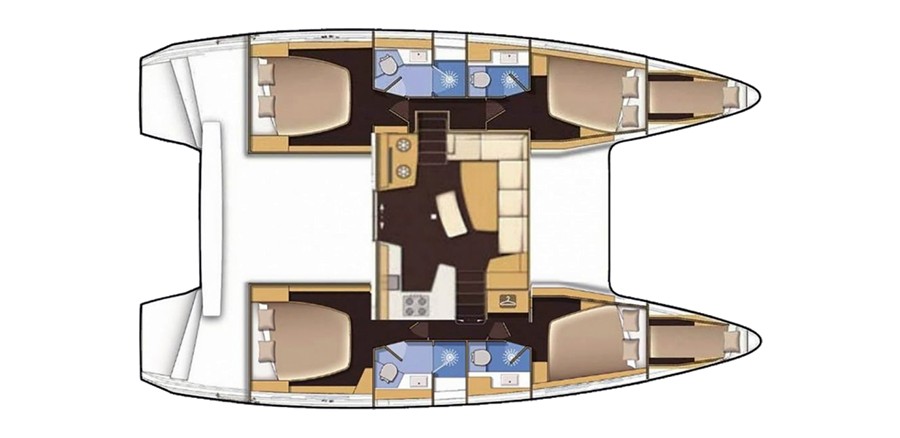 Lagoon 42 - 4 + 2 cab. — photo 2