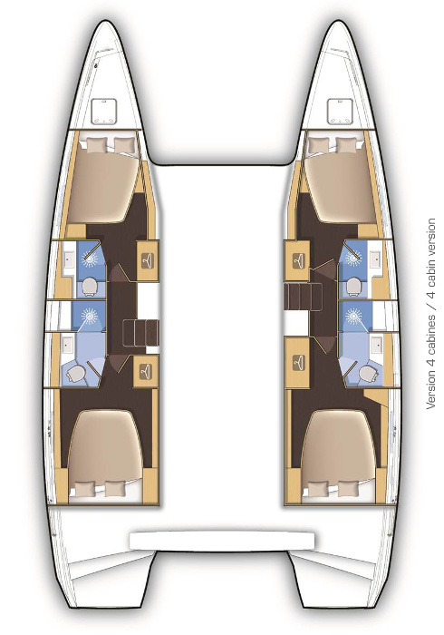 Lagoon 42 - 4 + 2 cab. — photo 2