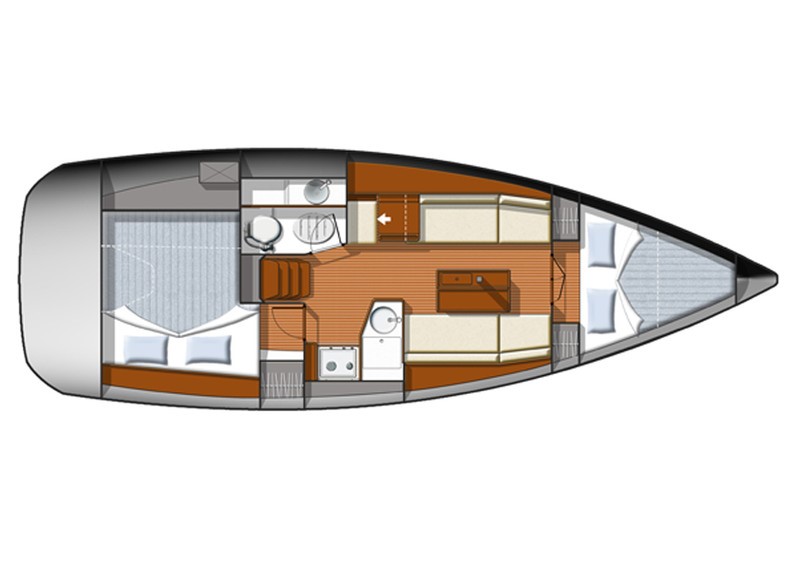 Sun Odyssey 33i - 2 cab. — photo 14