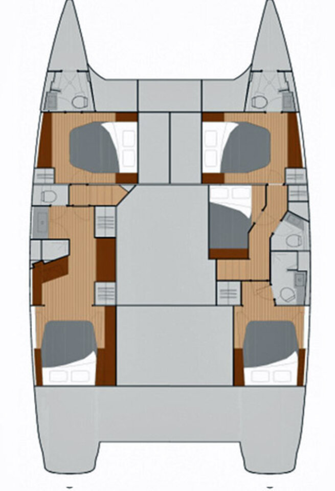 Fountaine Pajot Saba 50 - 5 cab. — photo 2