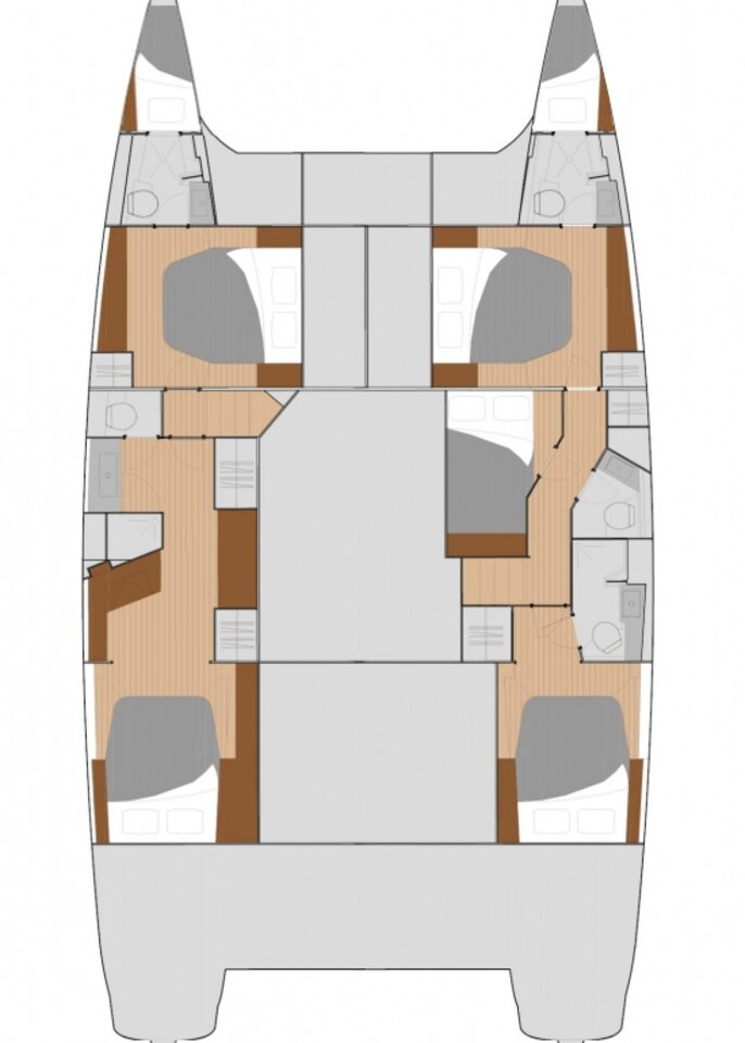 Fountaine Pajot Saba 50 - 5 + 2 cab. — photo 2