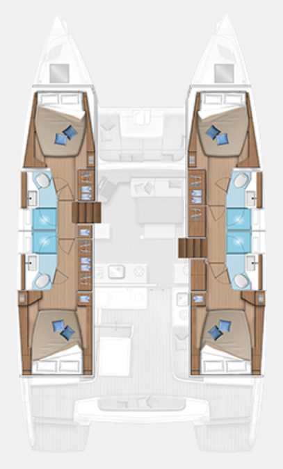 Lagoon 46 - 4 + 2 cab. — photo 2