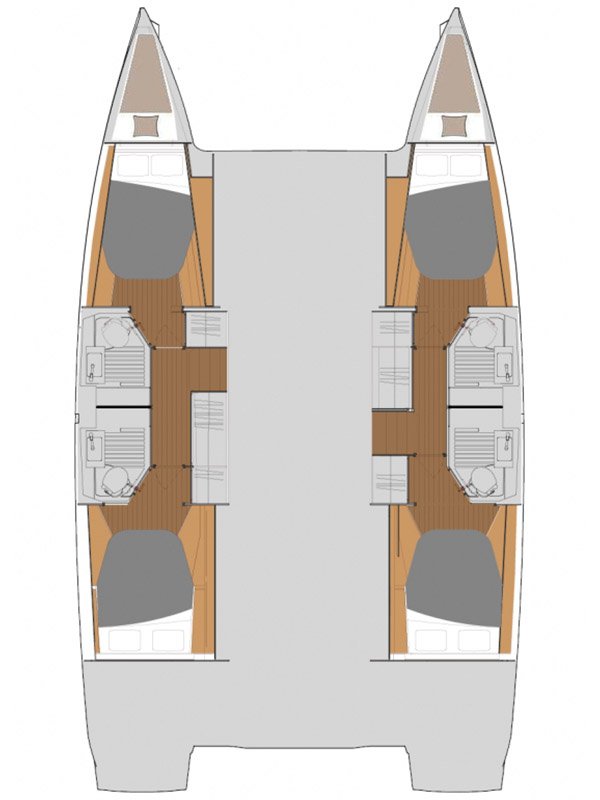 Fountaine Pajot Astrea 42 - 4 + 2 cab. — photo 2