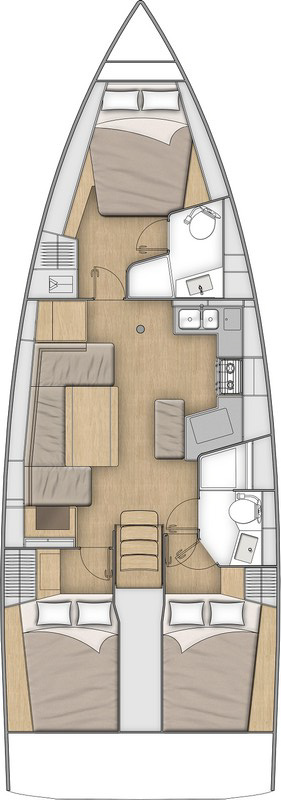 Oceanis 40.1 - 3 cab. — photo 3