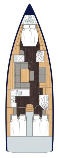 Bavaria C45 - 3 cab. — photo 2