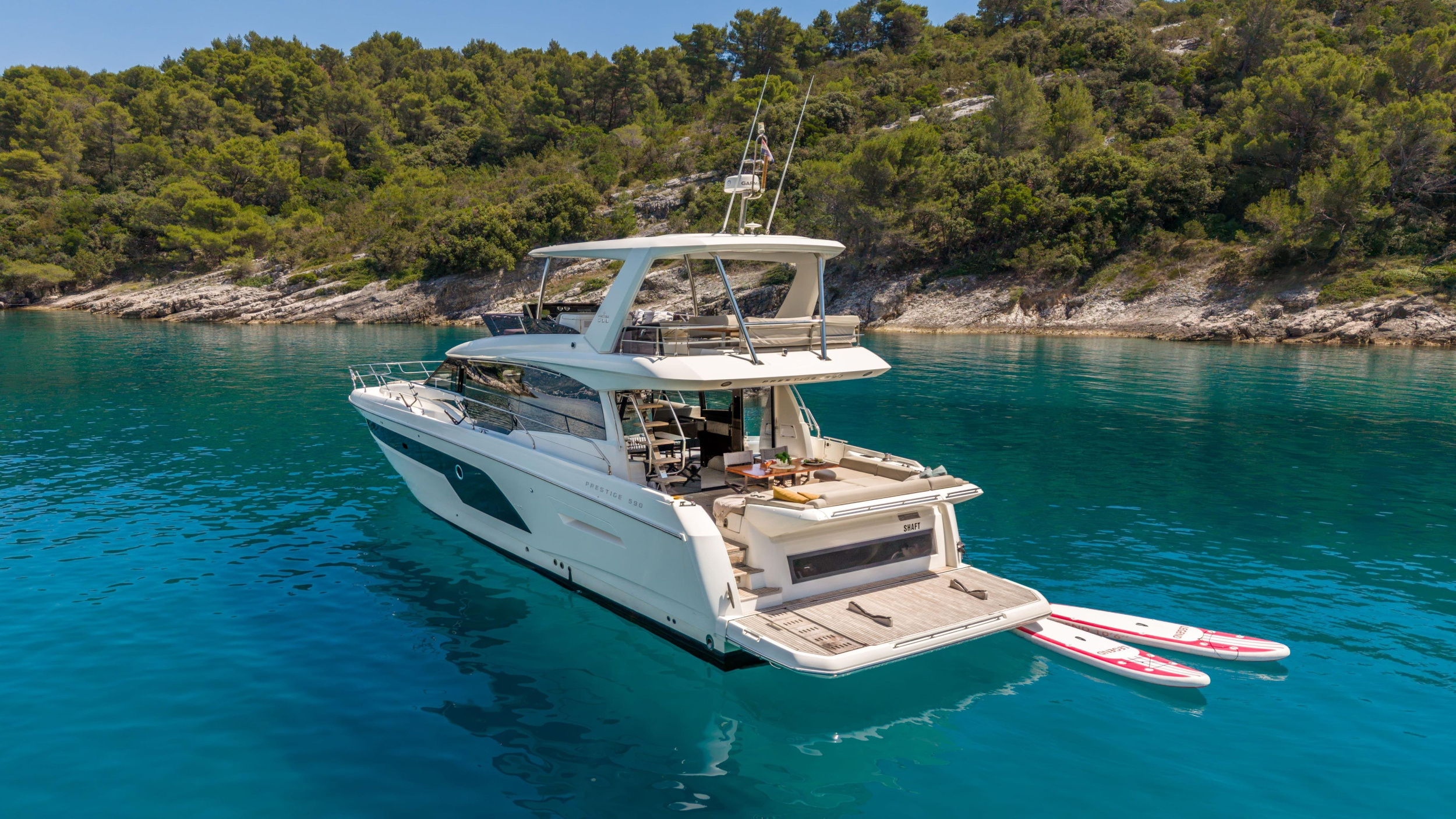 Prestige 590 Flybridge - 3 + 1 cab. — photo 5