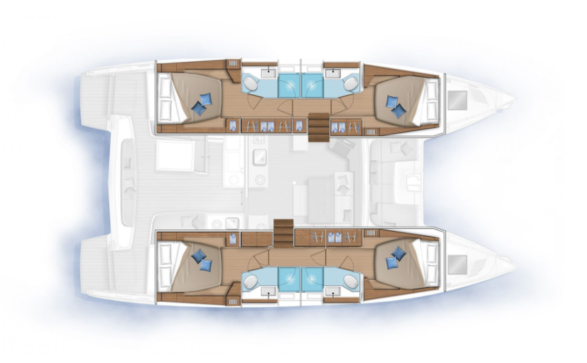 Lagoon 46 - 4 + 2 cab. — photo 18