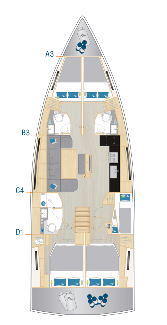 Hanse 460 — photo 2