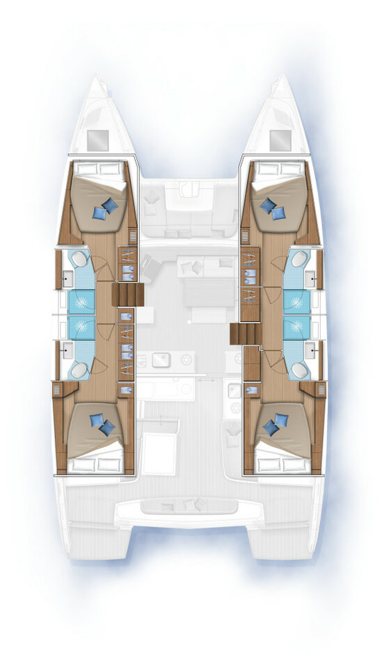 Lagoon 46 - 4 + 2 cab. — photo 2