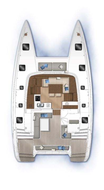 Lagoon 40 - 4 + 1 cab. — photo 3