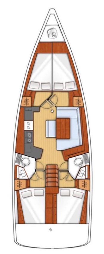 Oceanis 45 - 4 cab. — photo 2