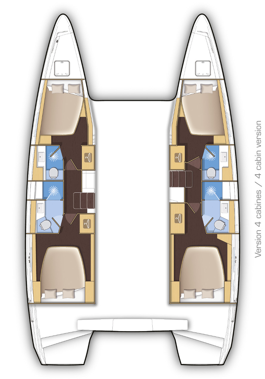 Lagoon 42 - 4 + 2 cab. — photo 2