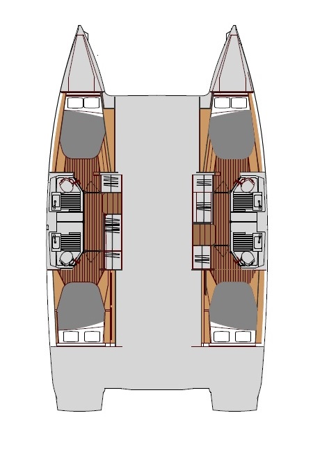 Fountaine Pajot Astrea 42 - 4 + 2 cab. — photo 2