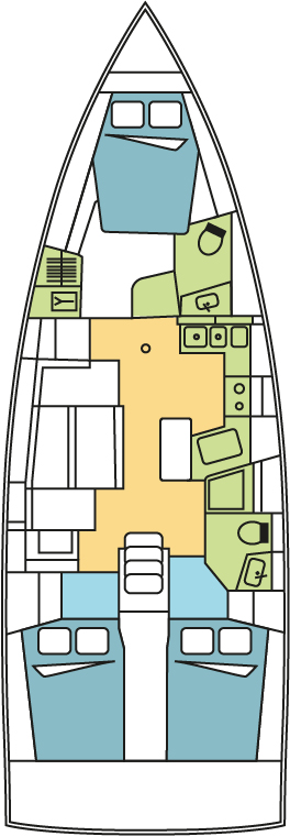 Oceanis 40.1 - 3 cab. — photo 2