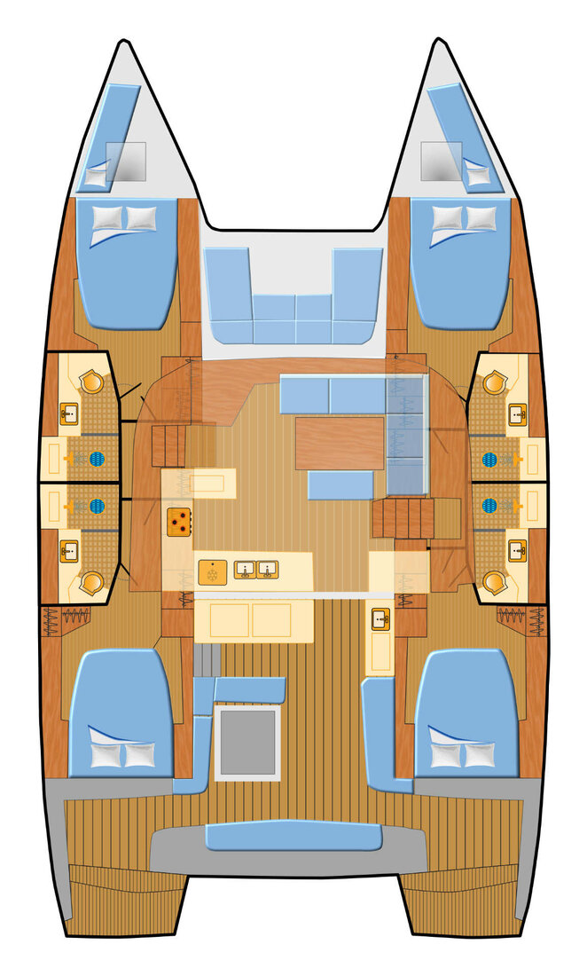 Lagoon 46 - 4 + 2 cab. — photo 2