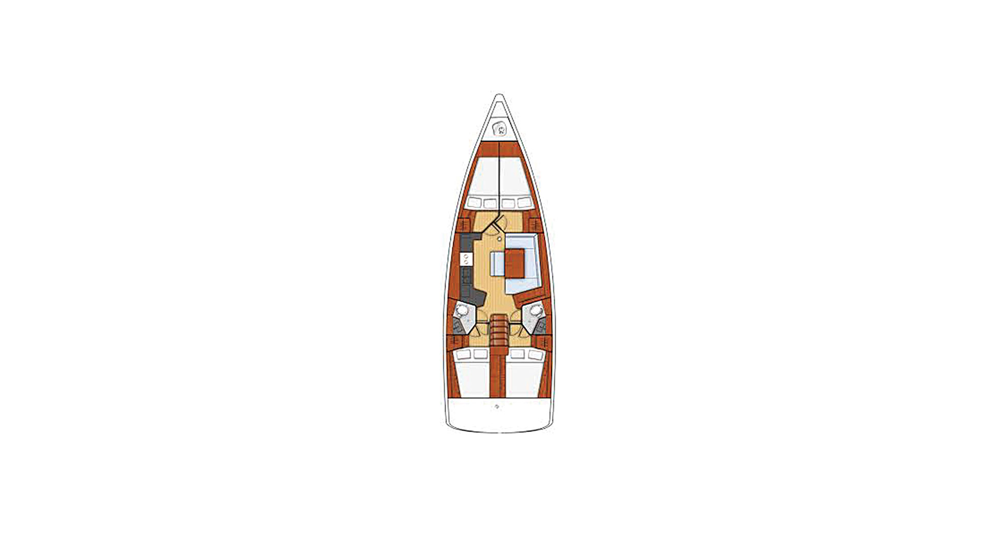 Oceanis 45 - 4 cab. — photo 2