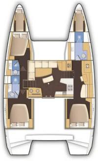 Lagoon 42 - 3 + 2 cab. — photo 2