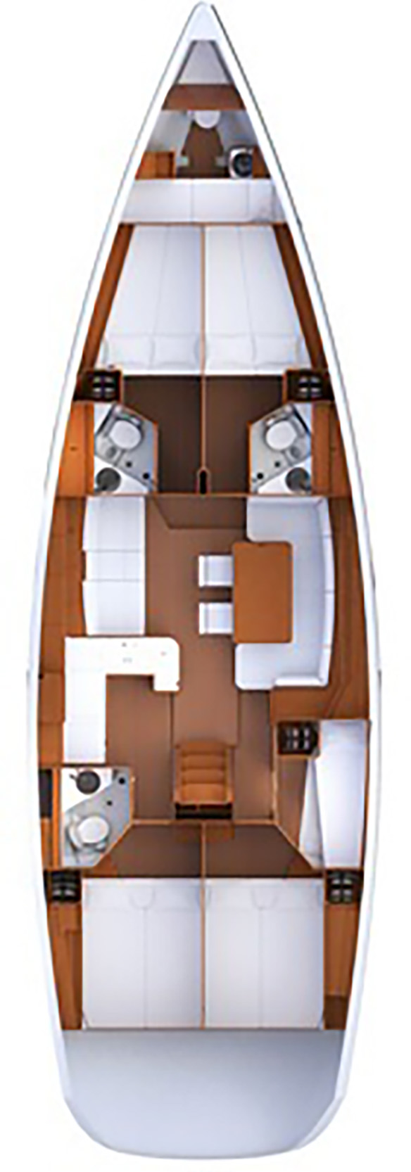 Jeanneau 53 - 6 cab. — photo 2