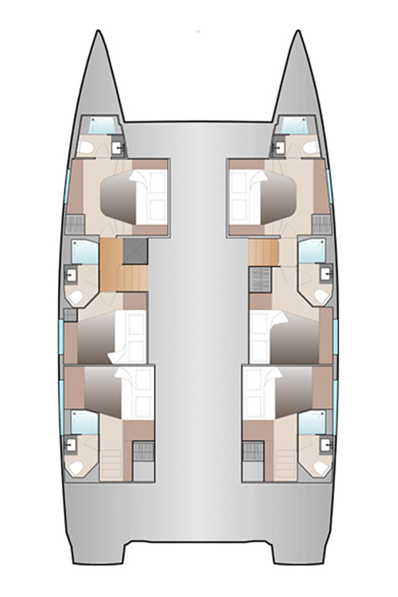 Fountaine Pajot Aura 51 - 6 cab — photo 2