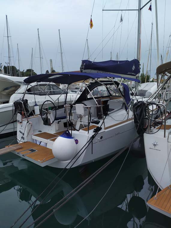 Sun Odyssey 349 - 3 cab. — photo 3