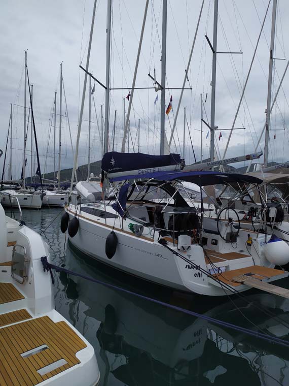 Sun Odyssey 349 - 3 cab. — photo 1