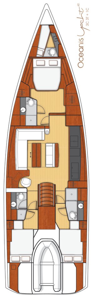 Oceanis Yacht 62 - 3 + 1 — photo 4