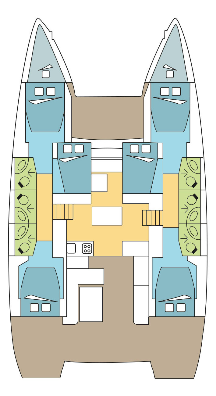 Lagoon 50 - 6 + 2 cab. — photo 2