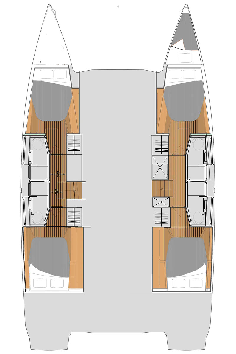 Fountaine Pajot Elba 45 - 4 + 1 cab. — photo 2