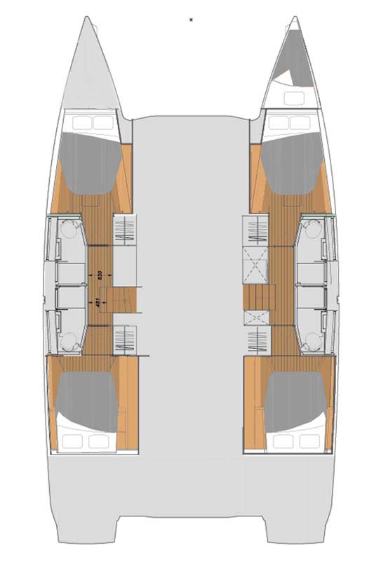 Fountaine Pajot Elba 45 - 4 + 1 cab. — photo 2