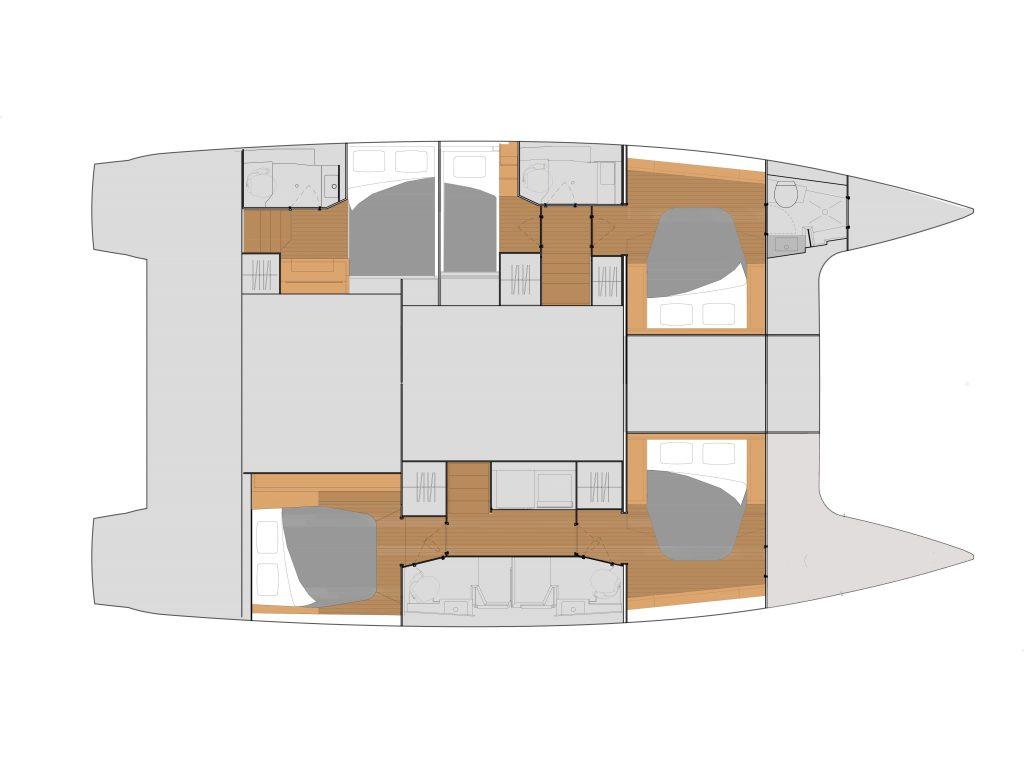 Fountaine Pajot Saona 47 - 5 cab. — photo 2