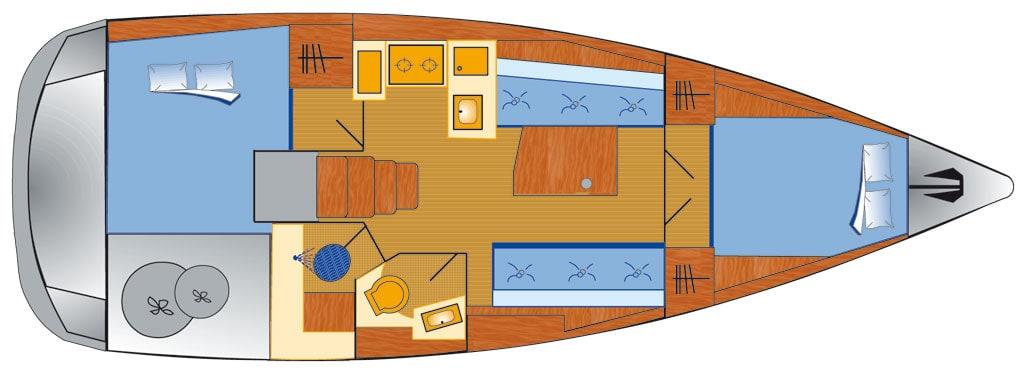 Oceanis 38.1 - 2 cab. — photo 16
