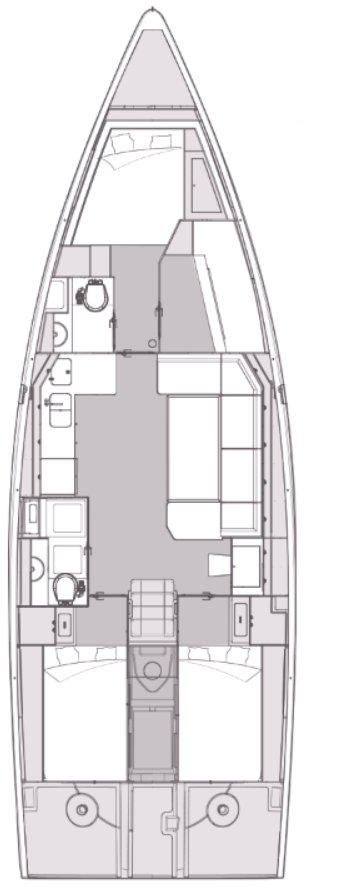 Elan Impression 45 - 4 cab. — photo 2