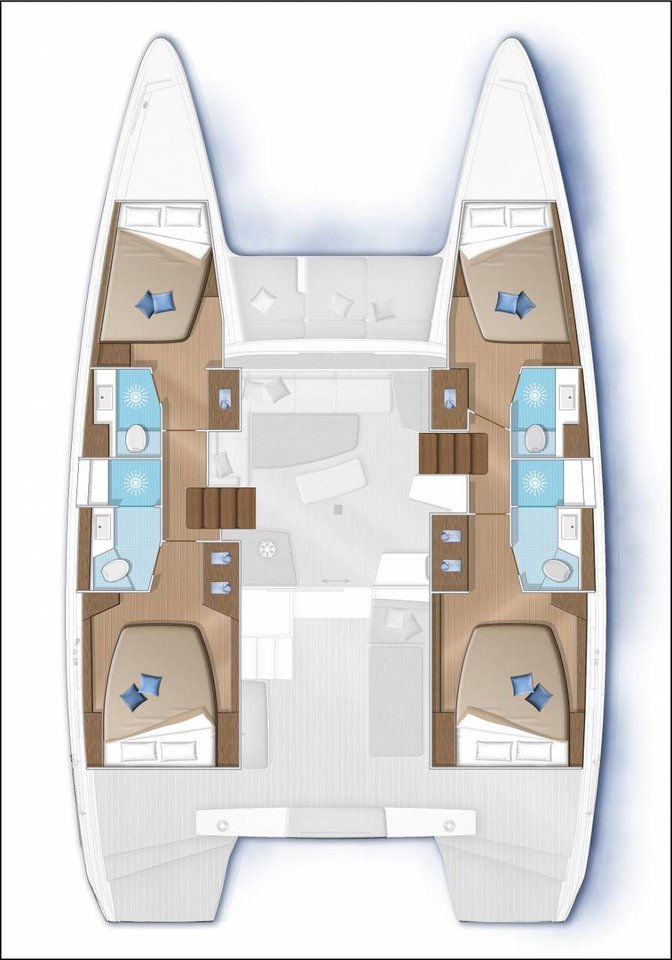 Lagoon 42 - 4 + 2 cab. — photo 2