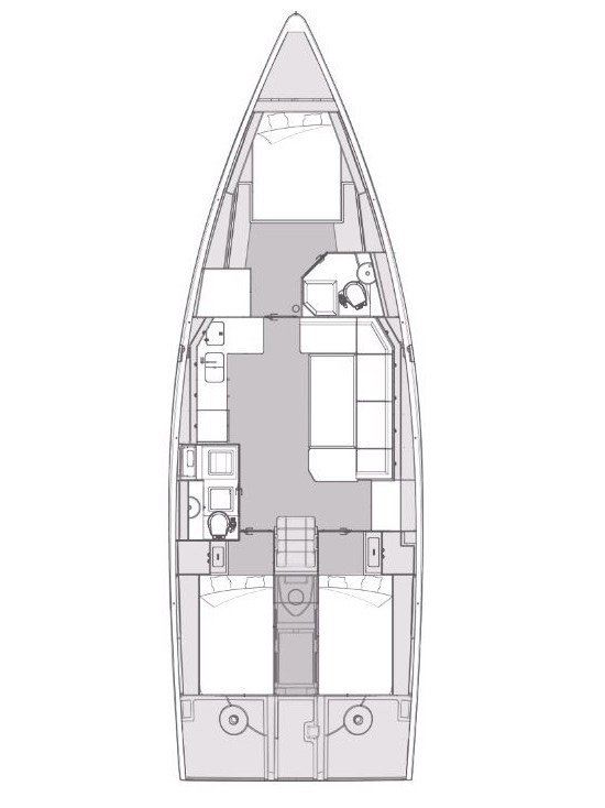 Elan Impression 45 - 3 cab. — photo 2