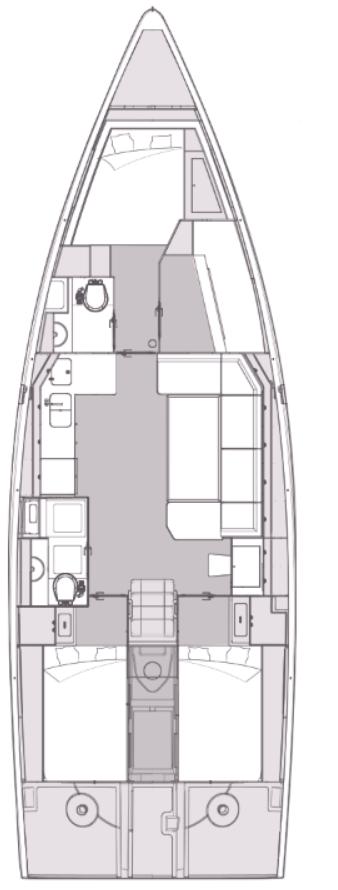 Elan Impression 45 - 4 cab. — photo 2